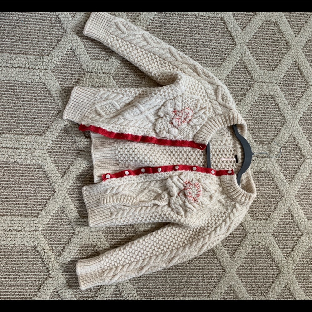 Free People Cable knit Cardigan